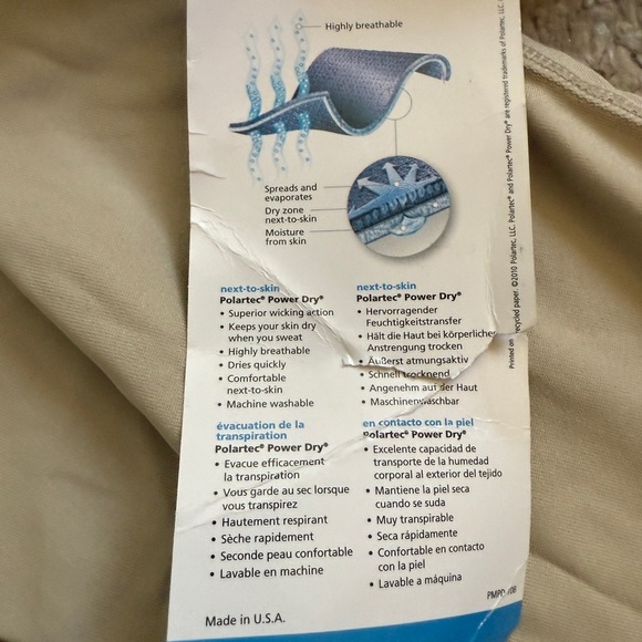 Polartec Power Dry Men’s Drawers Lightweight Cold Weather - small-regular - Picture 3 of 5